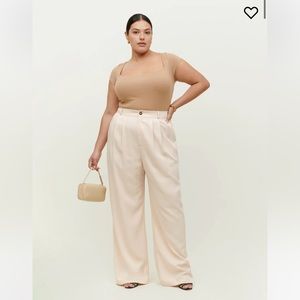 NWT Reformation Mason Pant size 18